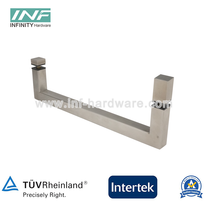 Manijas de puerta Manijas de puerta de ducha de vidrio con tirador de lujo