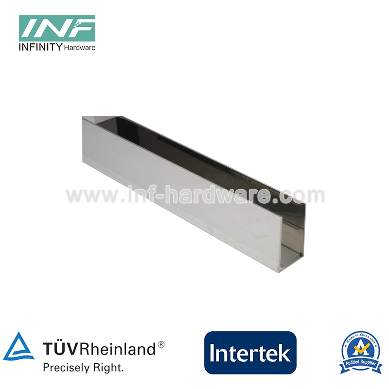 Canal en U profundo para 1/2 vaso.