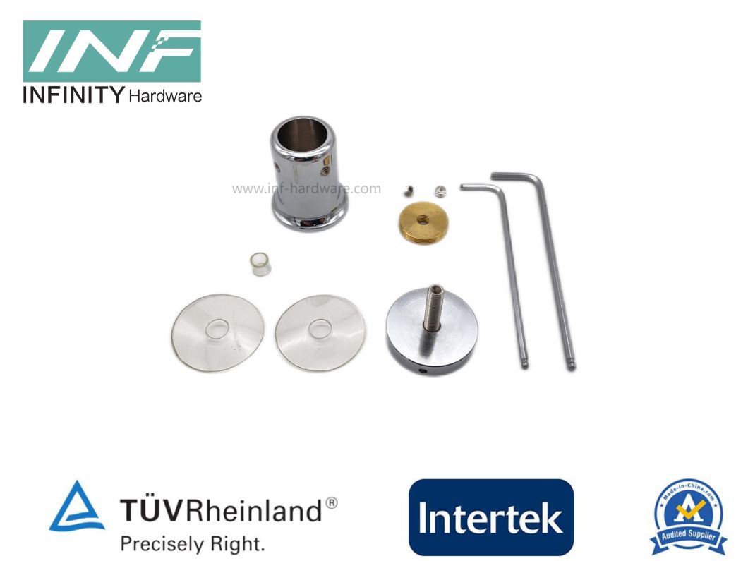 abrazadera de vidrio 